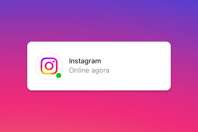 Como tirar o online do Instagram
